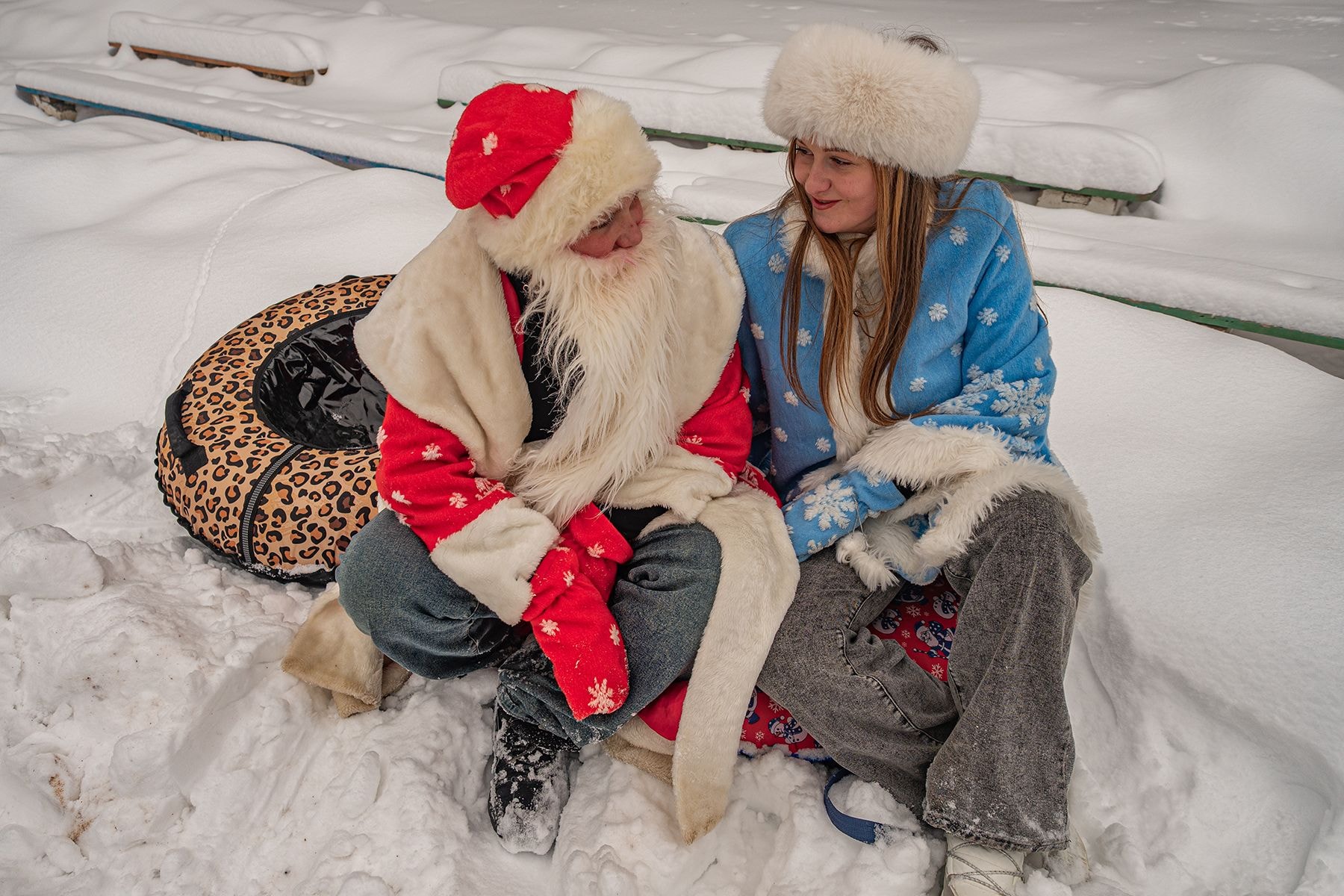 Праздник «Зимний разгуляй» в Придвинской резиденции Деда Мороза. © Times.by