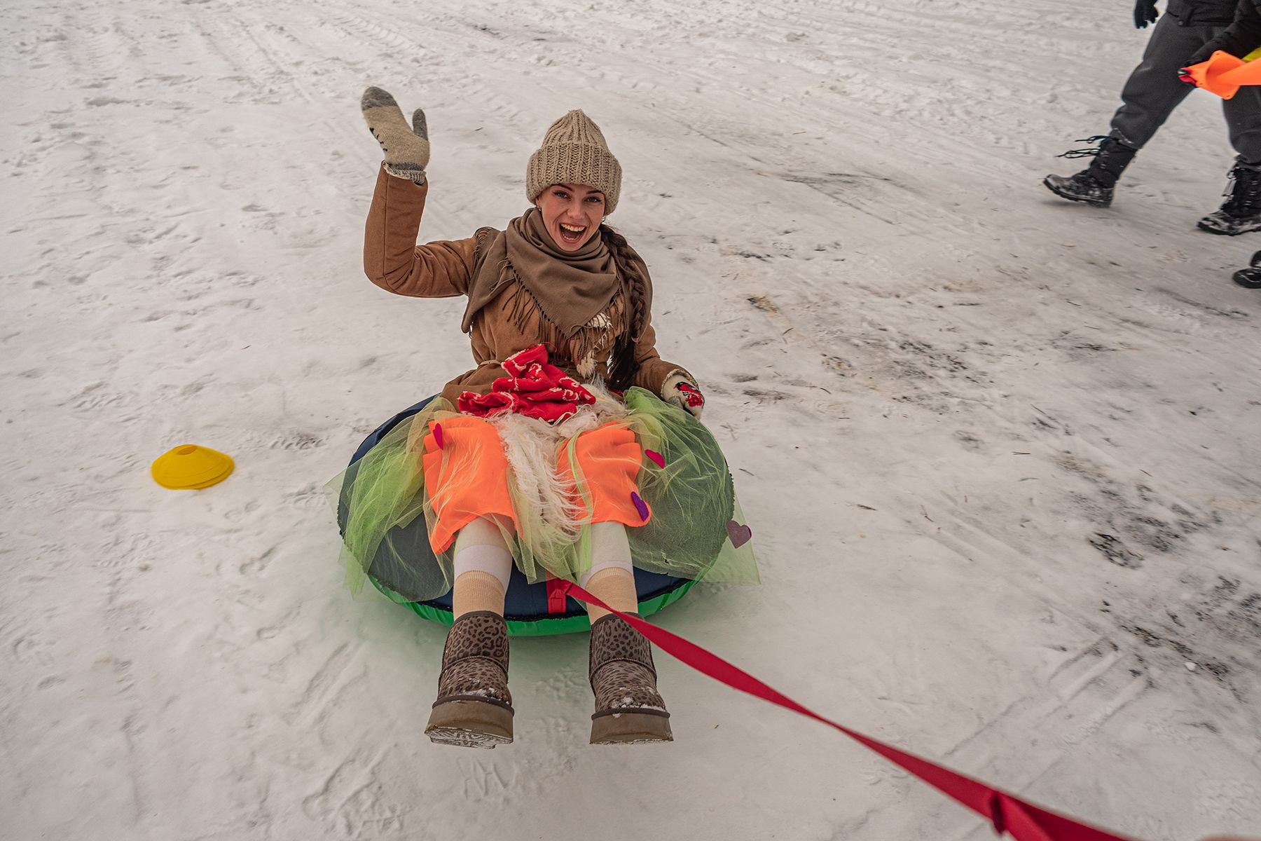 Праздник «Зимний разгуляй» в Придвинской резиденции Деда Мороза. © Times.by