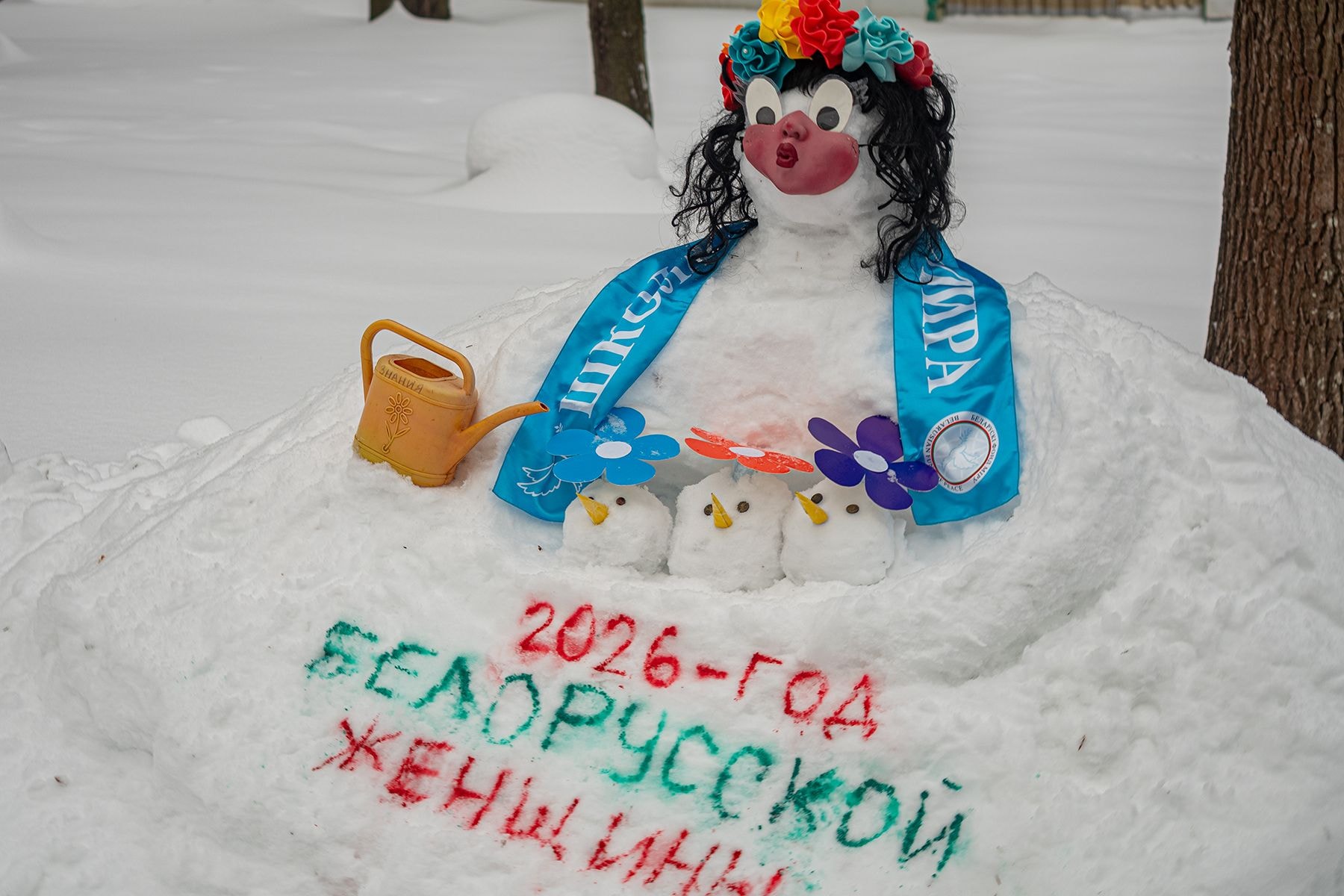 Праздник «Зимний разгуляй» в Придвинской резиденции Деда Мороза. © Times.by