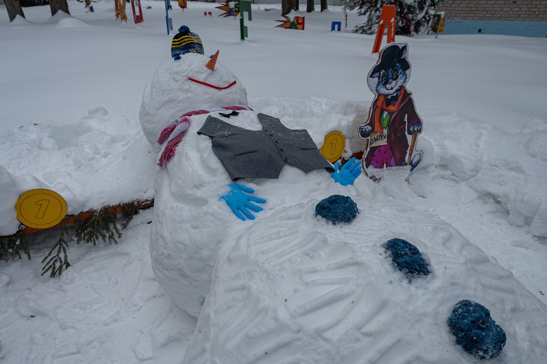 Праздник «Зимний разгуляй» в Придвинской резиденции Деда Мороза. © Times.by
