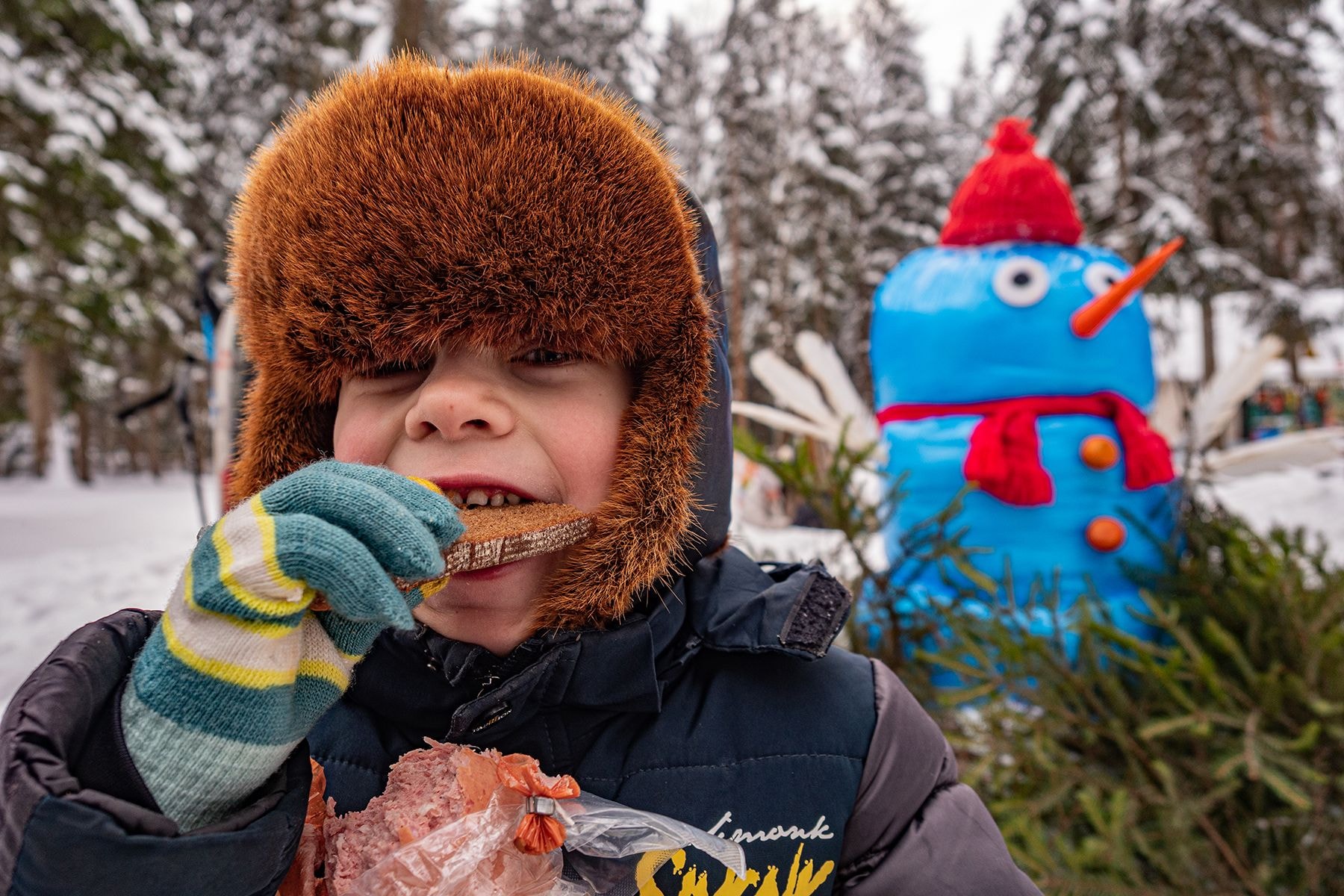 Праздник «Зимний разгуляй» в Придвинской резиденции Деда Мороза. © Times.by