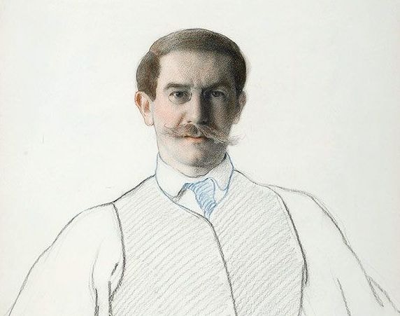 Леон Бакст «Автопортрет», 1906. Public Domain.