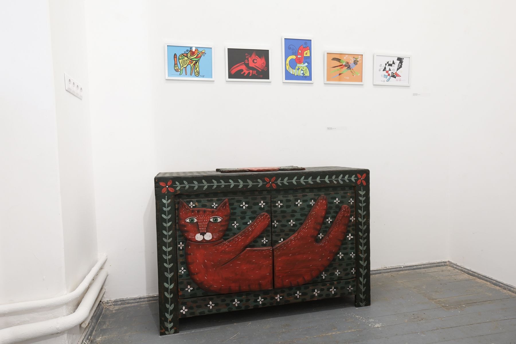 Выставка «Джаз! Коты! Весна!» 