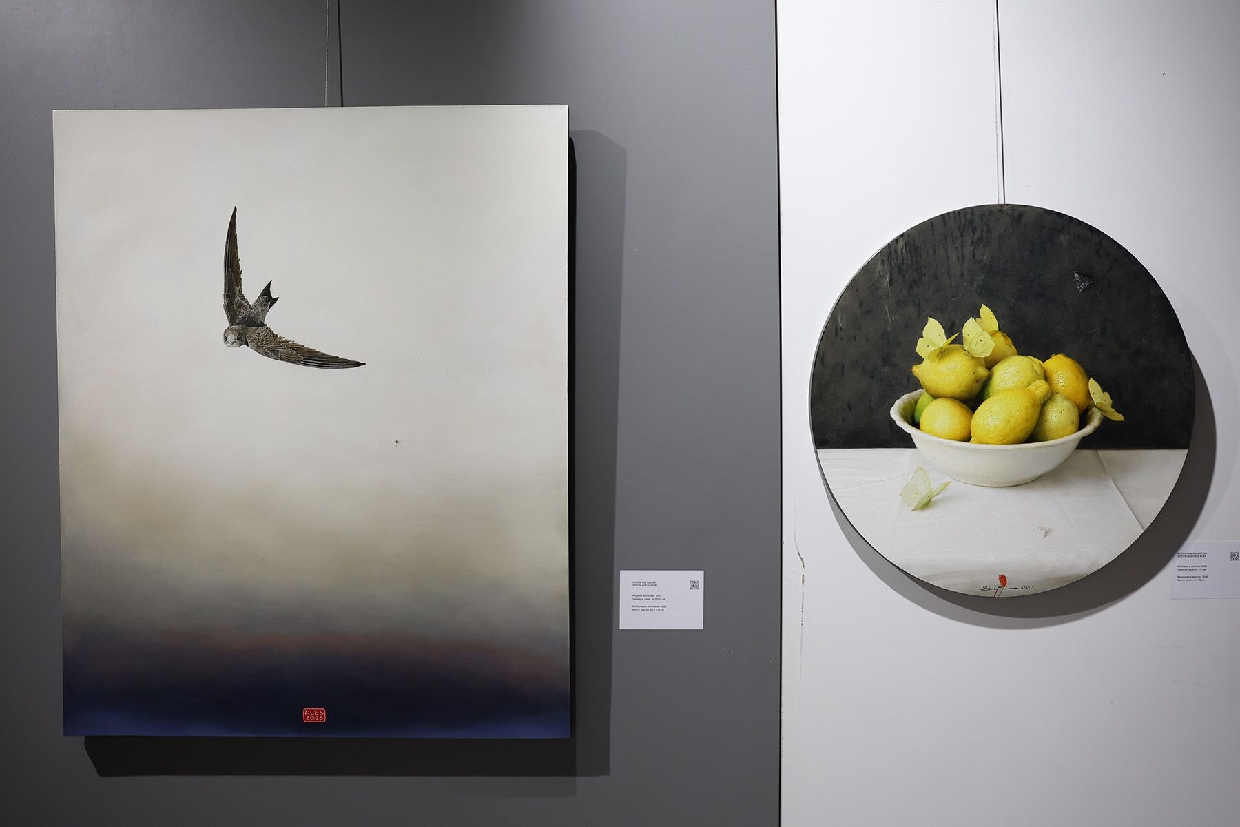 Работы Алеся Богданова. © Павел Орловский, Times.by