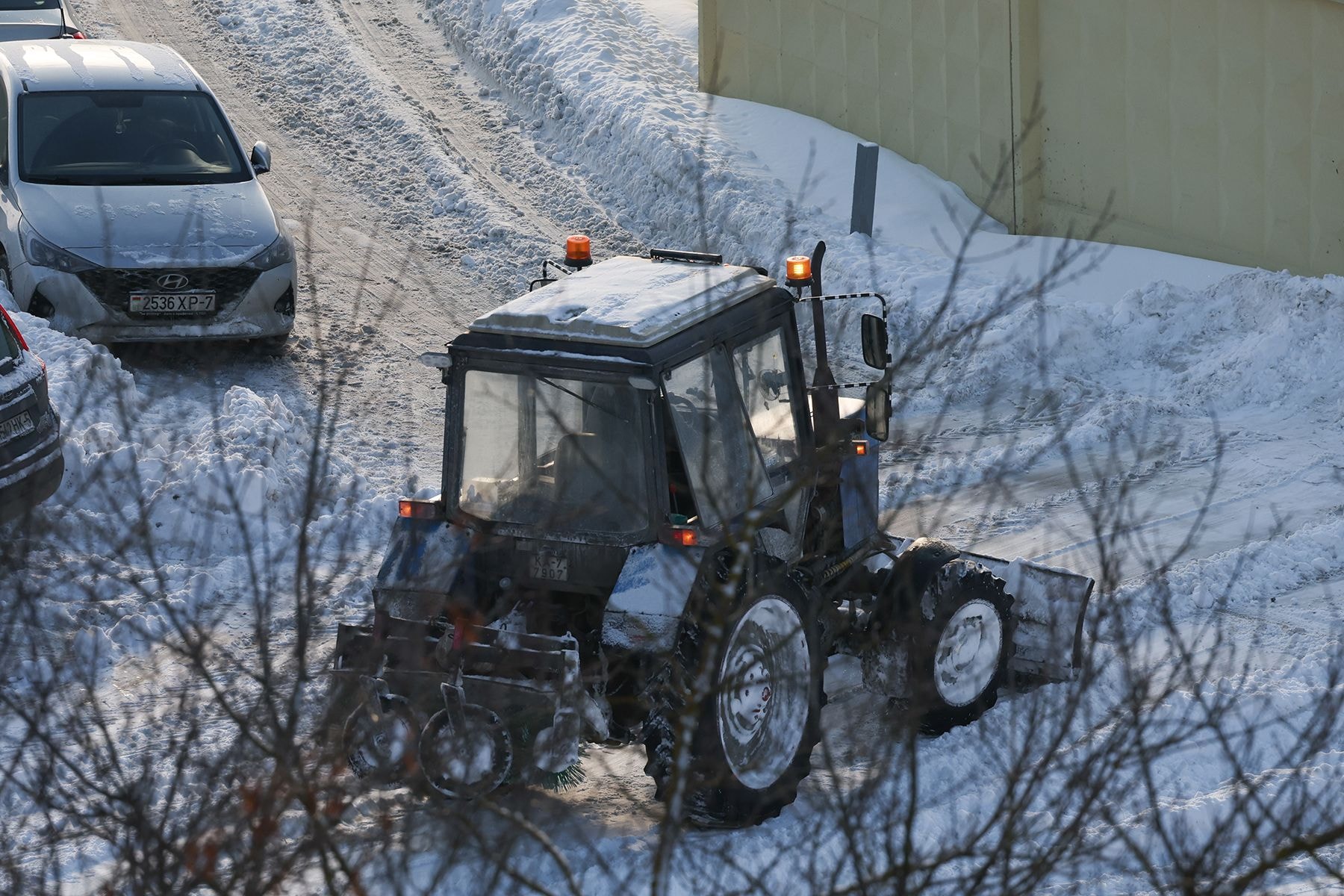 уборка снега