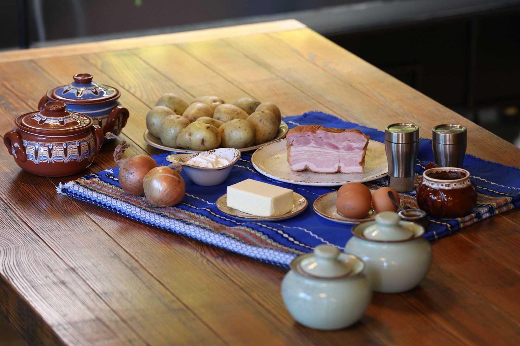 Продукты для картофельной бабки