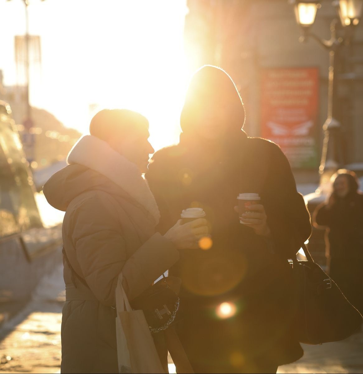 Минчане со стаканчиками