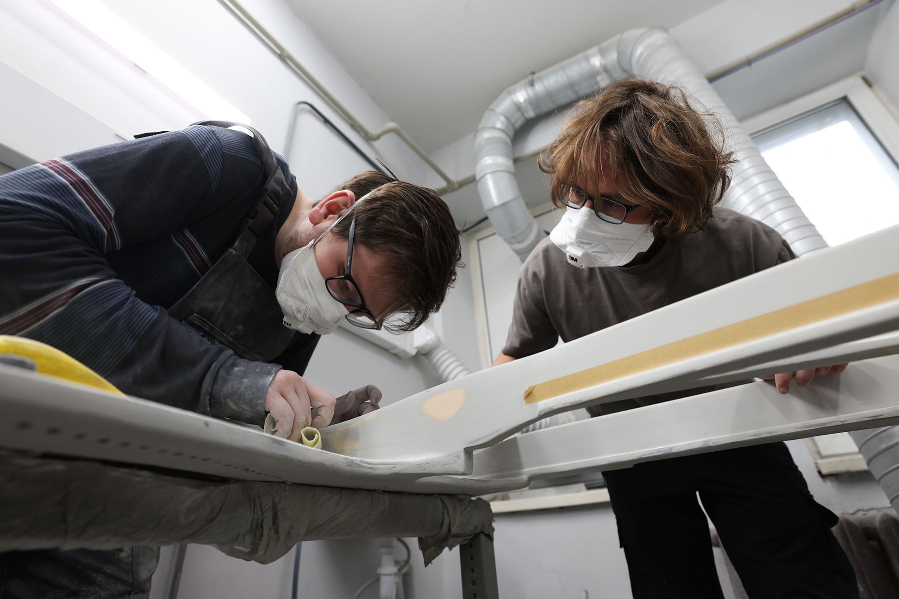 В мастерской Grand Piano Lab