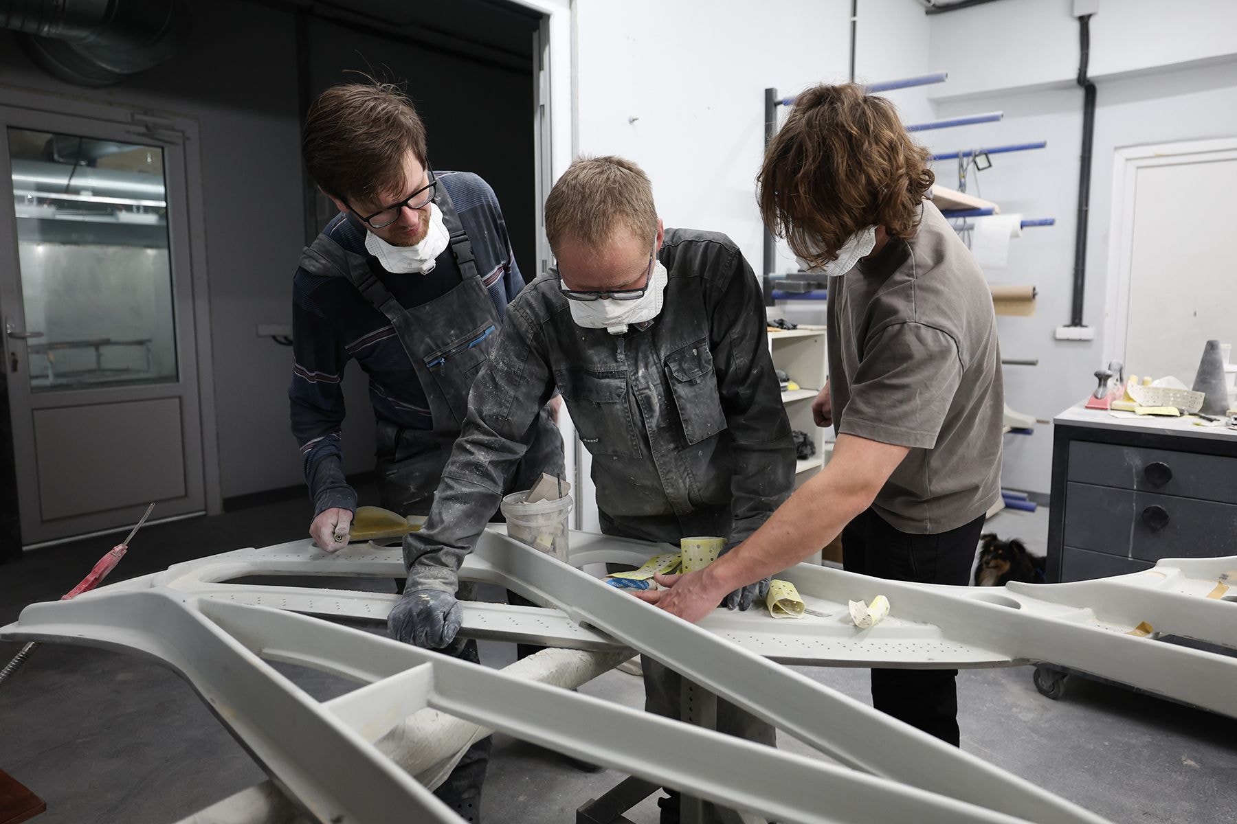 В мастерской Grand Piano Lab