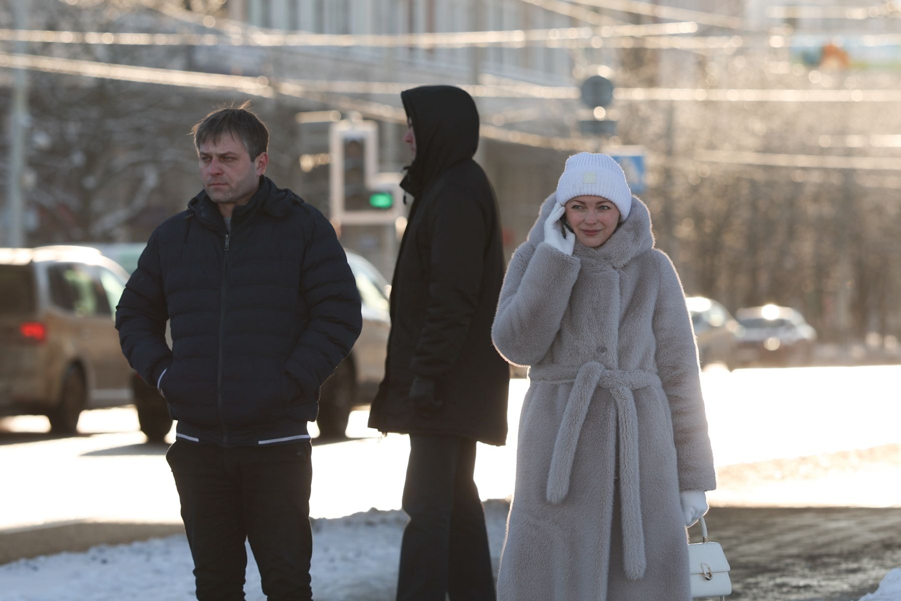 Люди на улицах города