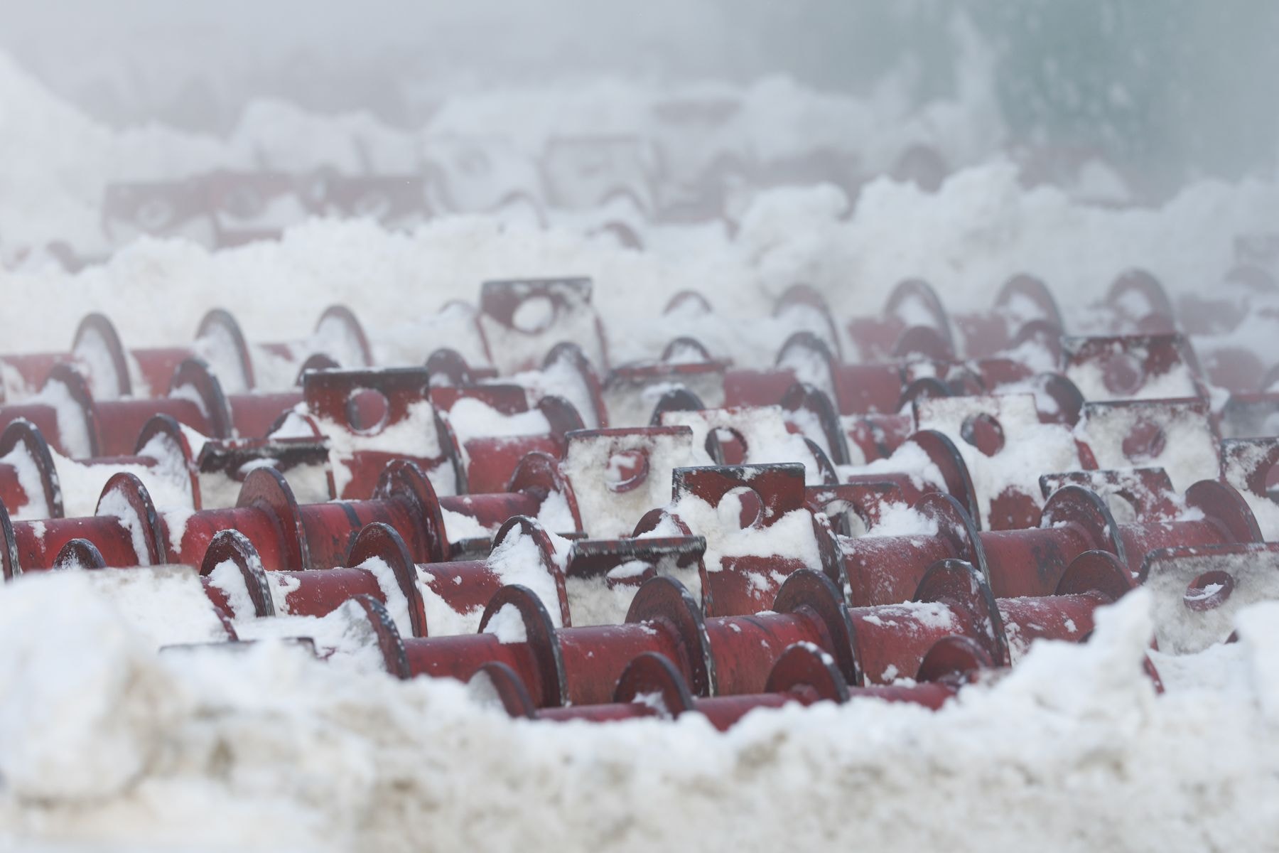 Снегоплавильная станция в Минске