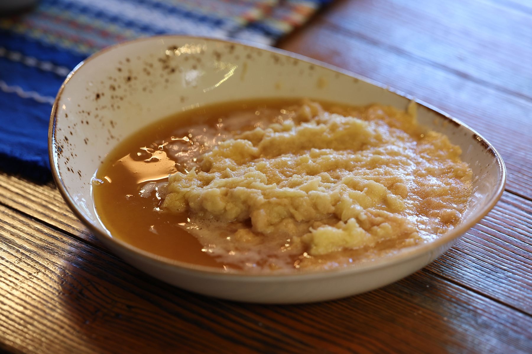 Натертый картофель