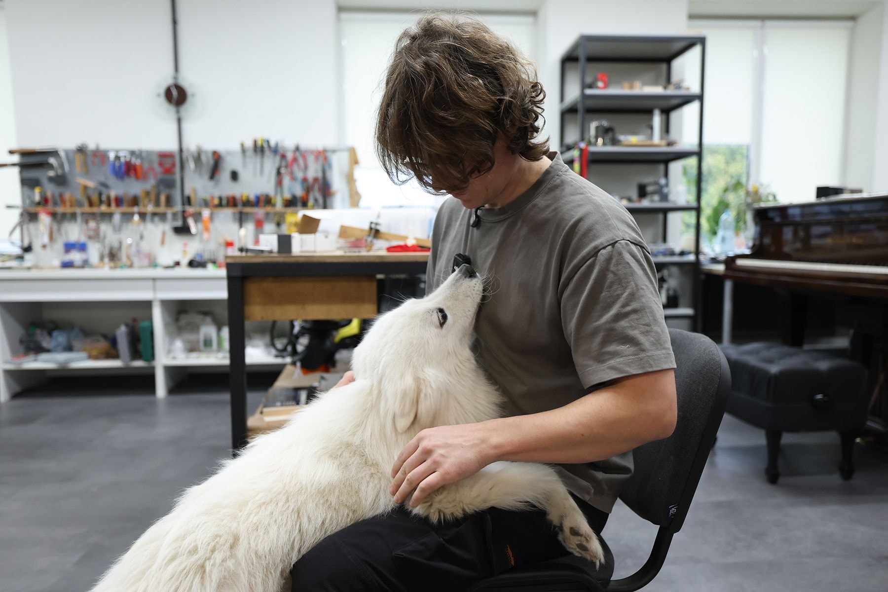 Сергей Стецко и самоед Альба