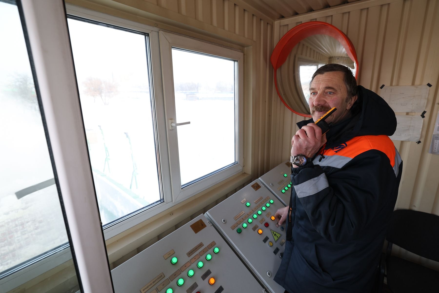 Снегоплавильная станция в Минске