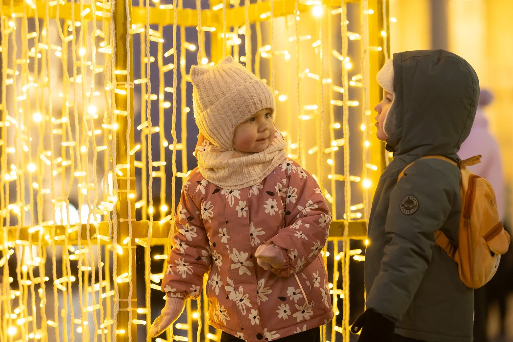 Главная елка на Октябрьской площади