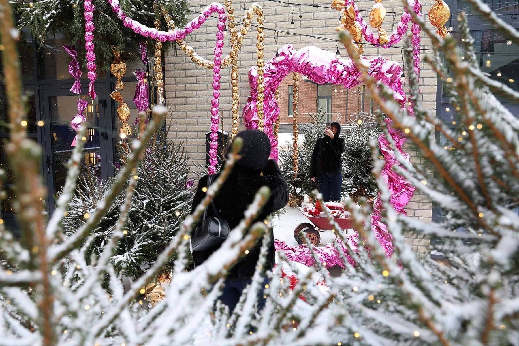 новогодние фотозоны