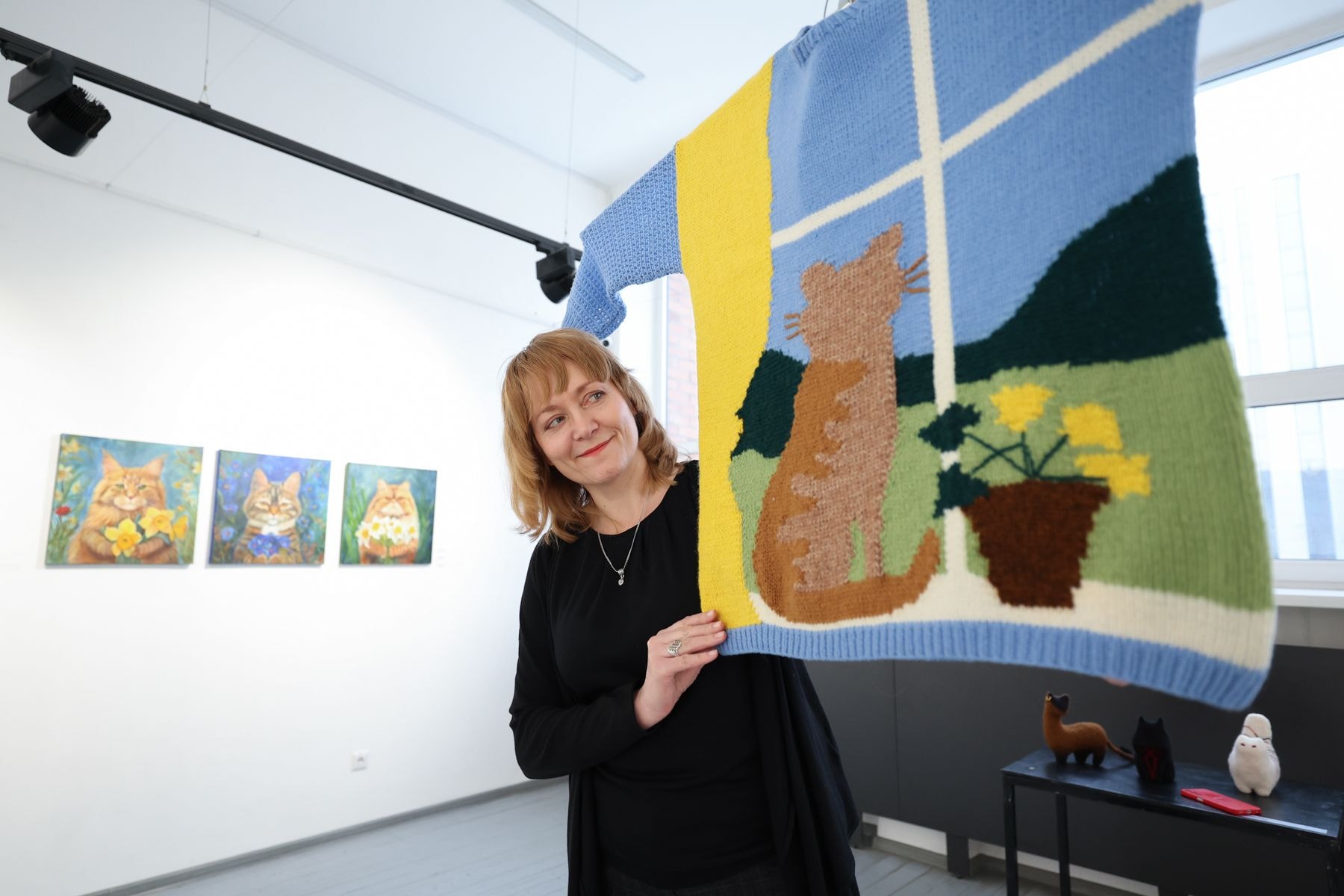 Выставка «Джаз! Коты! Весна!» 