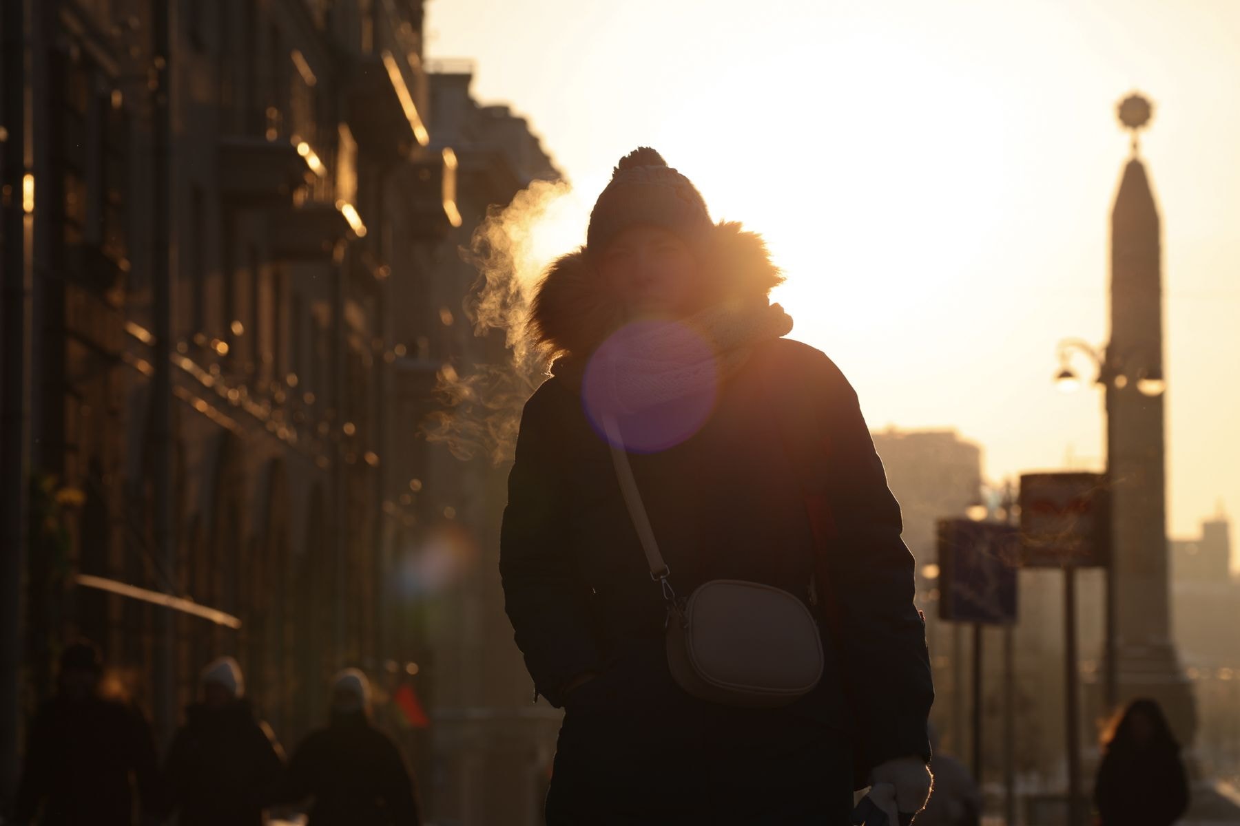 Люди на улицах Минска