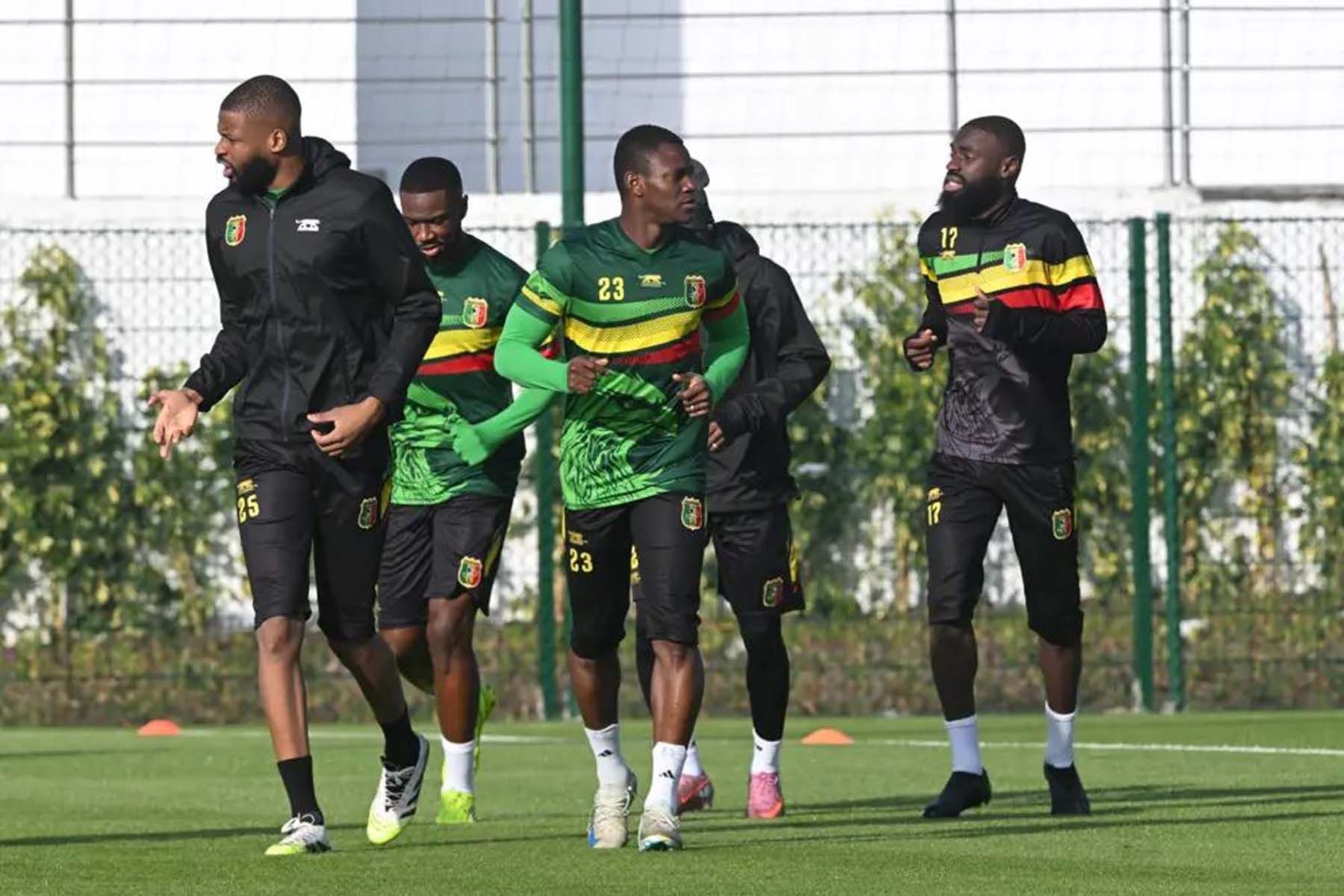 Футболисты сборной Мали. © CAF