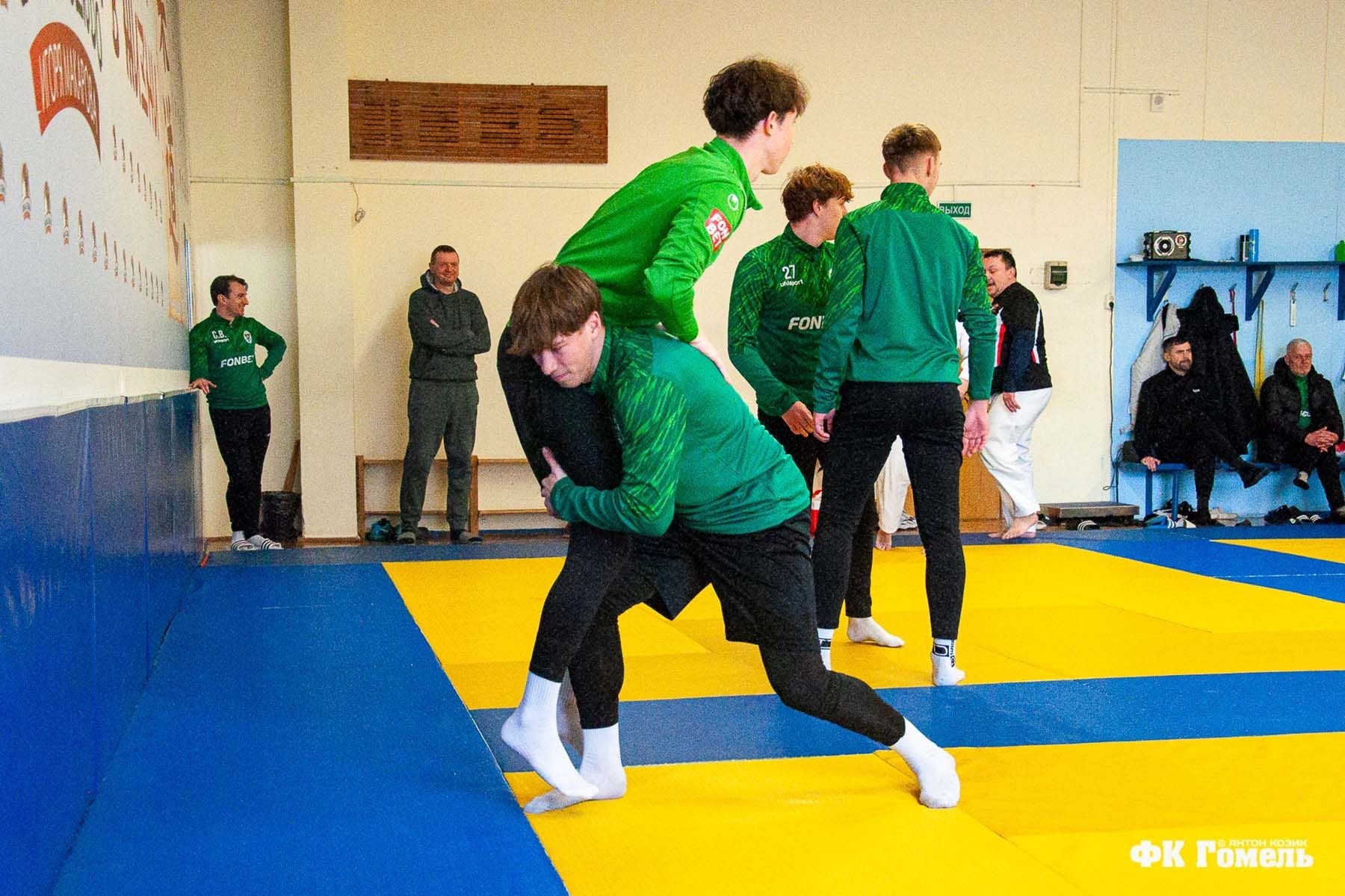 Тренировка футболистов «Гомеля». © ФК «ГОМЕЛЬ» — ВЯЛІКІ І МАГУТНЫ!, ВКонтакте