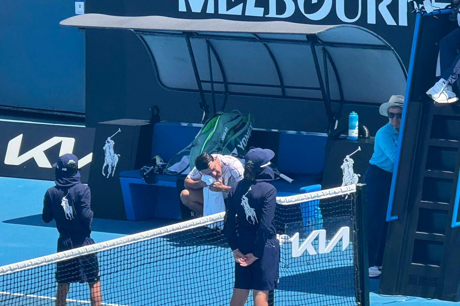 Итальянский теннисист Лучано Дардери. © Carlo Galati, Х