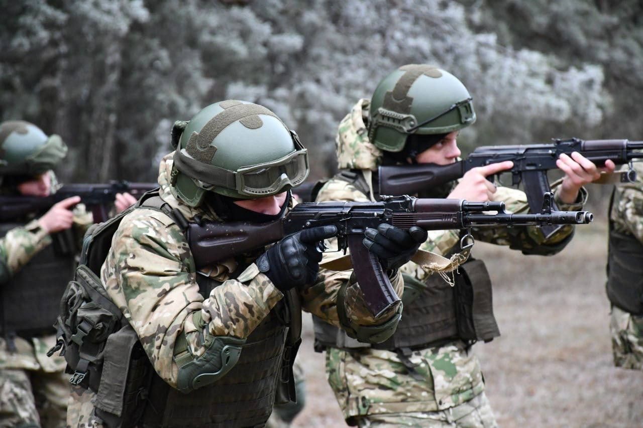 Военнослужащие войсковой части 3310. © Внутренние войска МВД