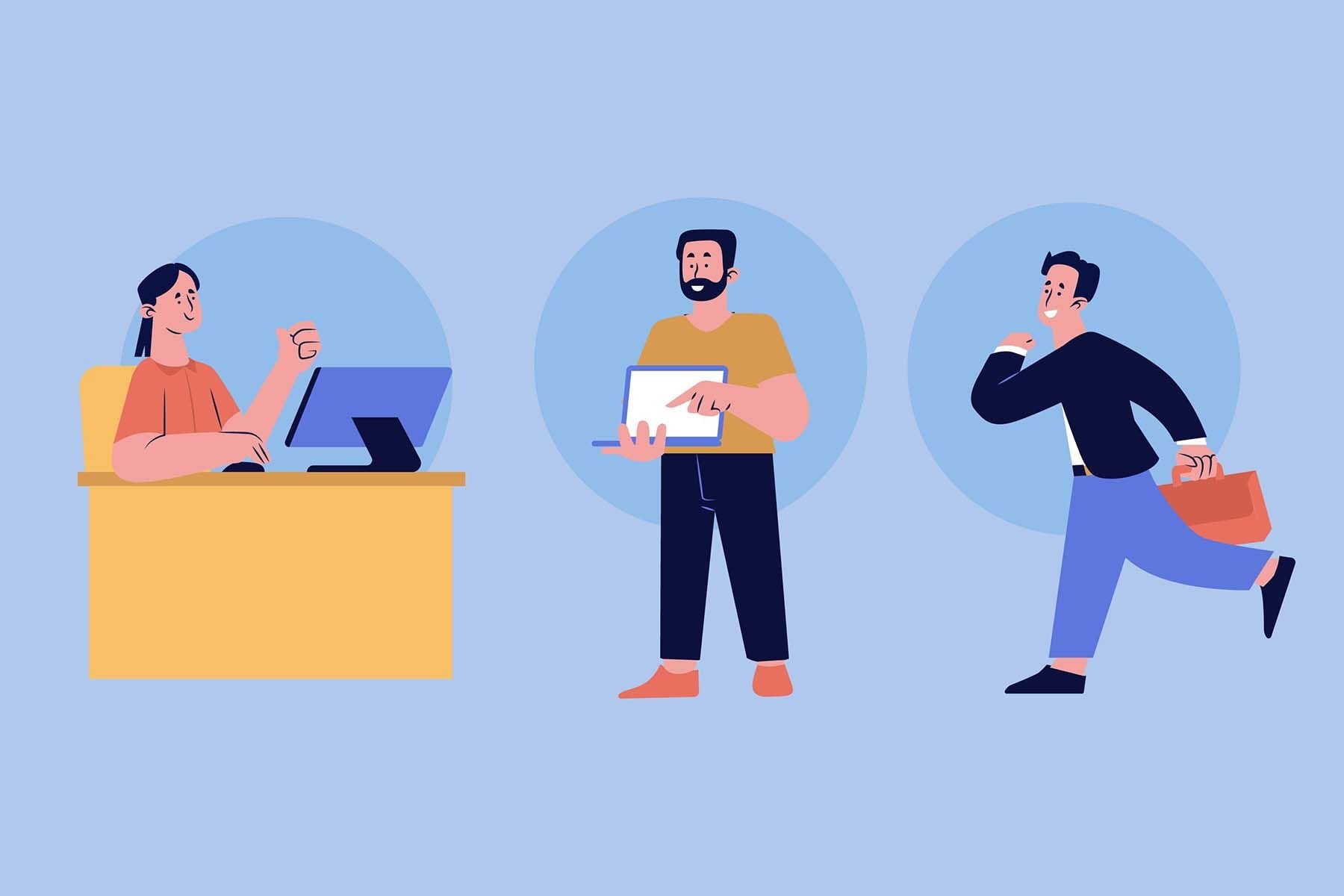 работники офис 