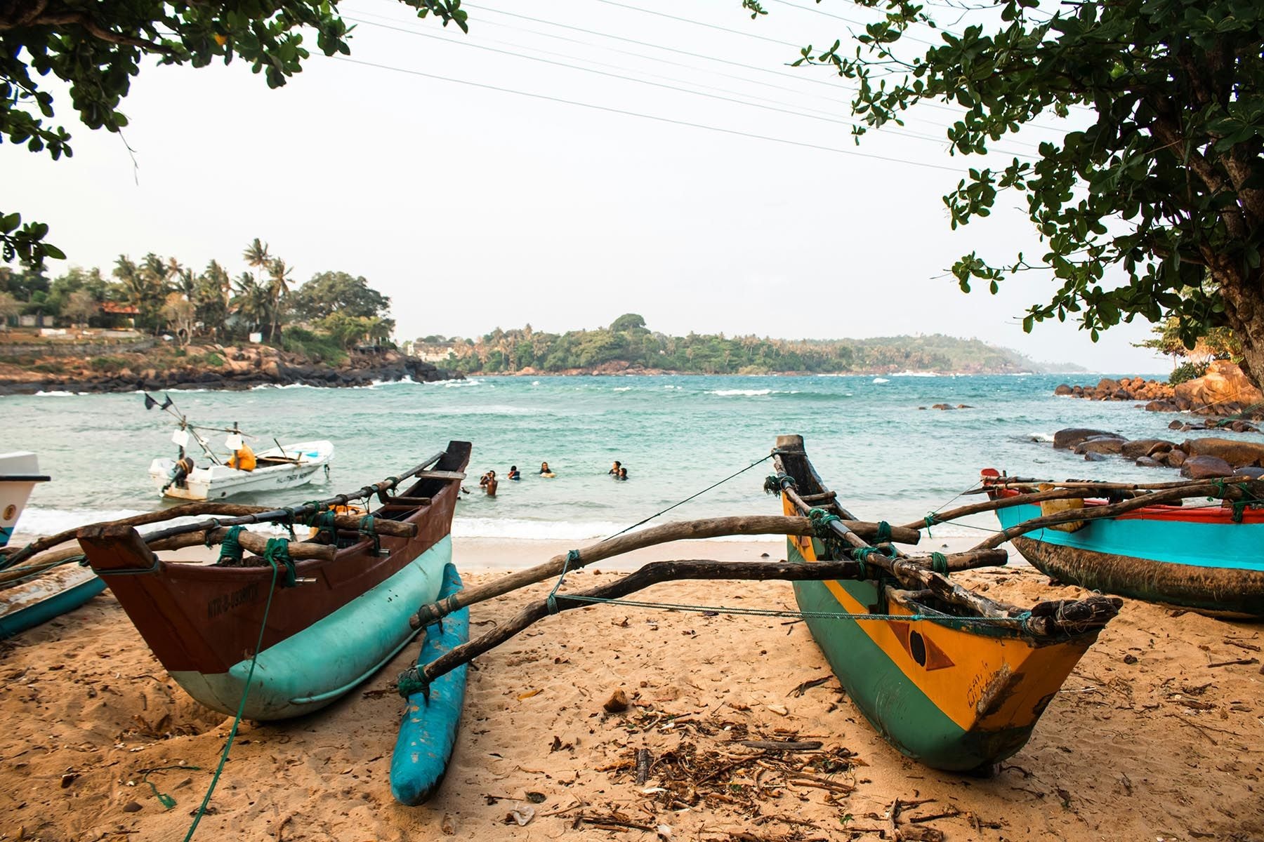 Пляж в Шри-Ланке