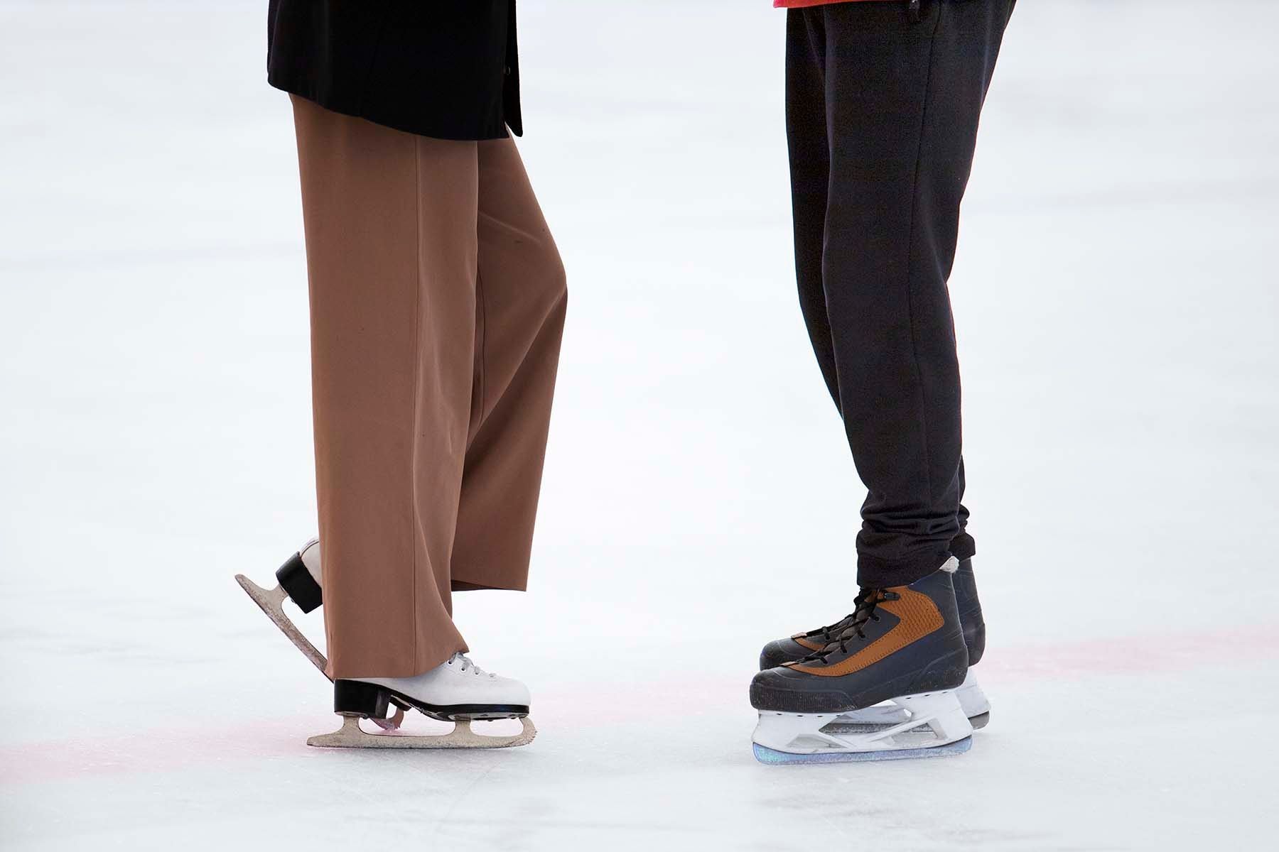 Катание на коньках 