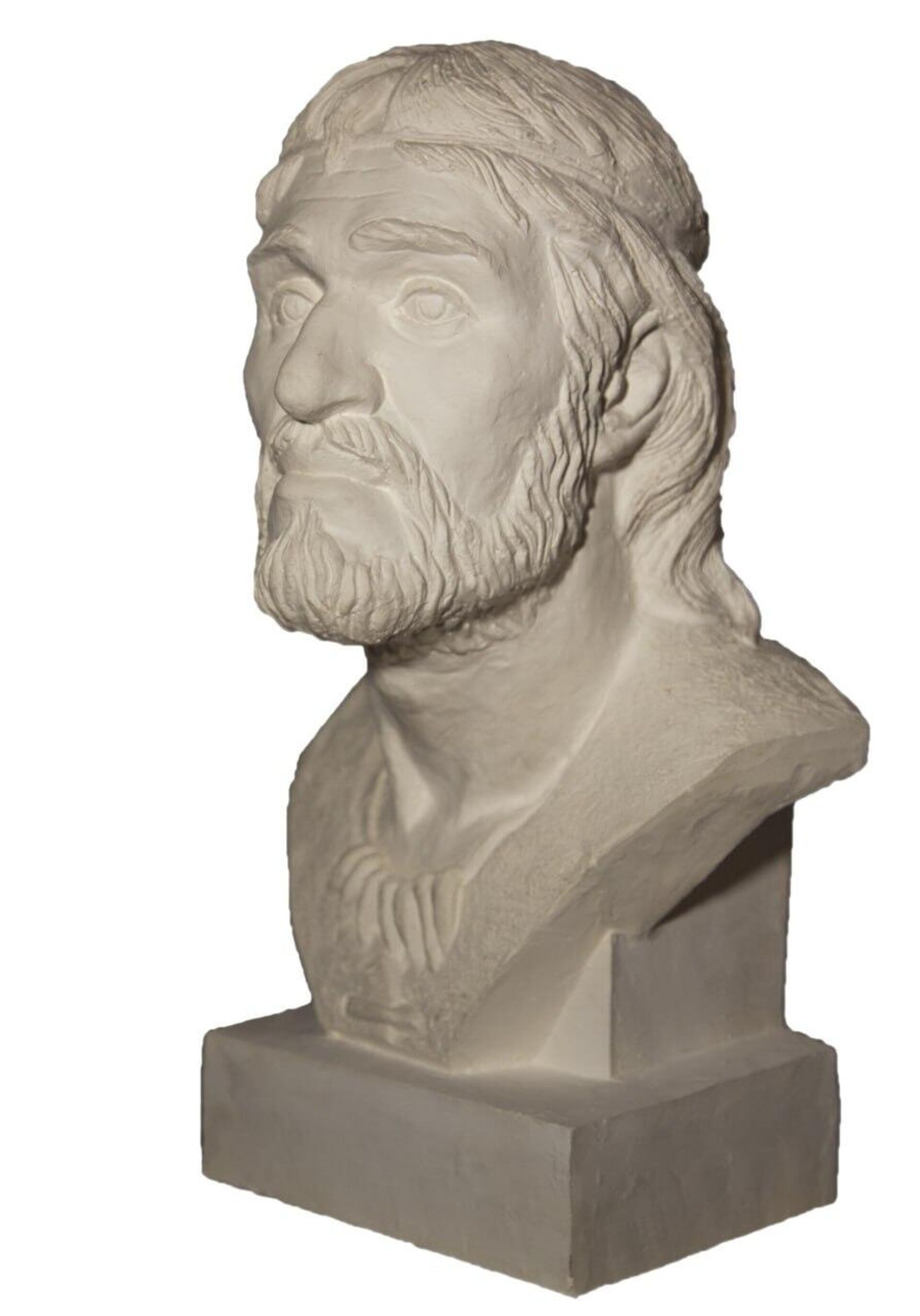 Скульптурная реконструкция человека бронзового века из Красносельских шахт. © Институт истории НАН Беларуси