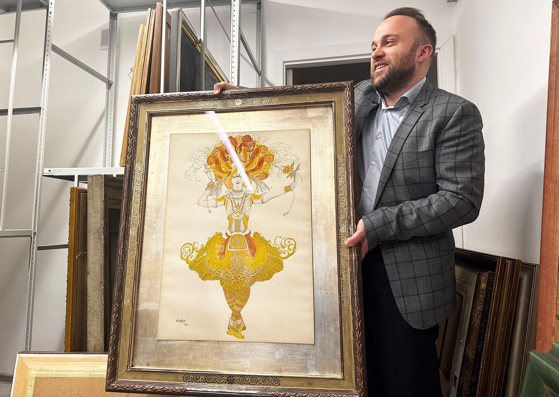 Эскиз Леона Бакста «Жар-птица». © Times.by