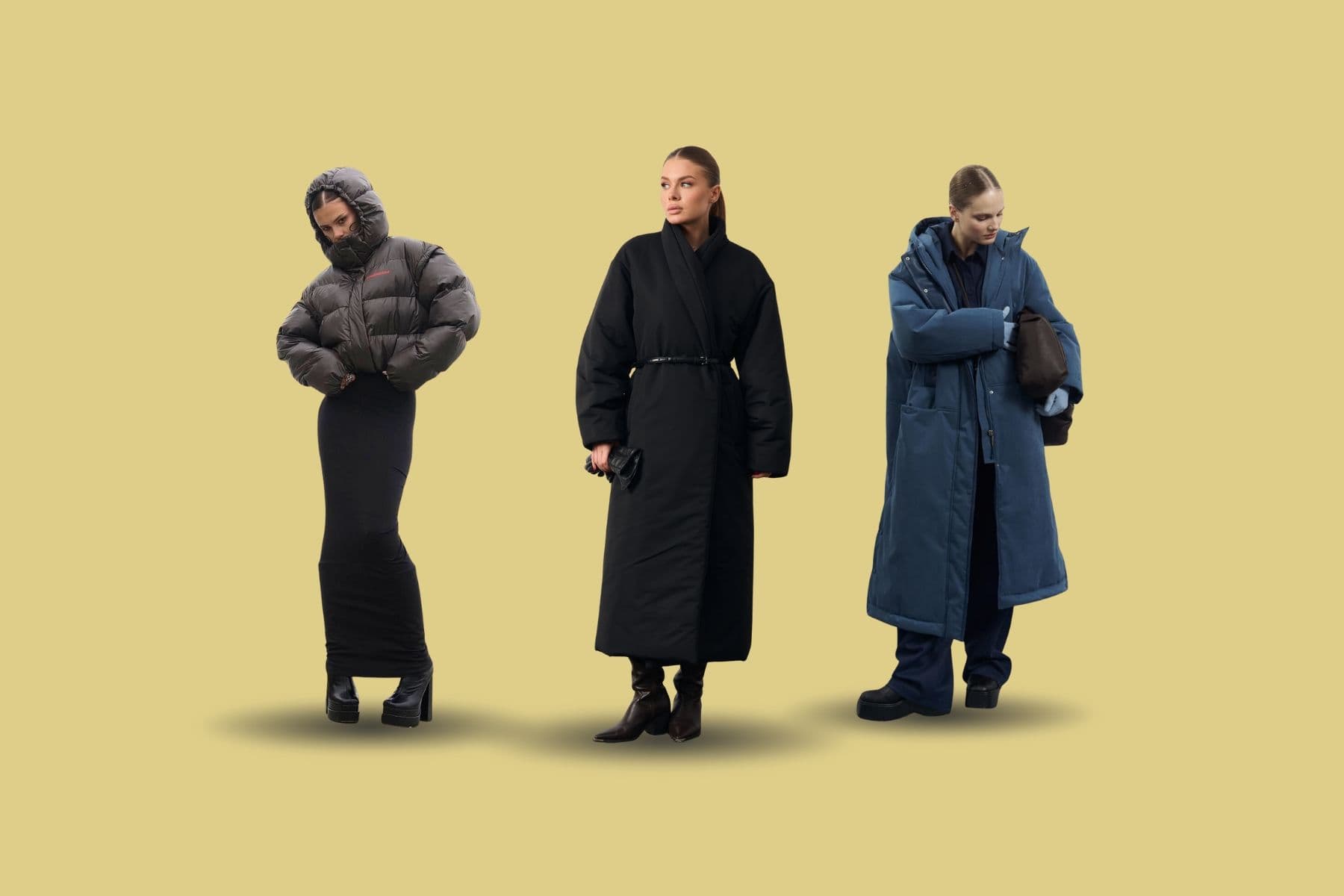 Модные пуховики