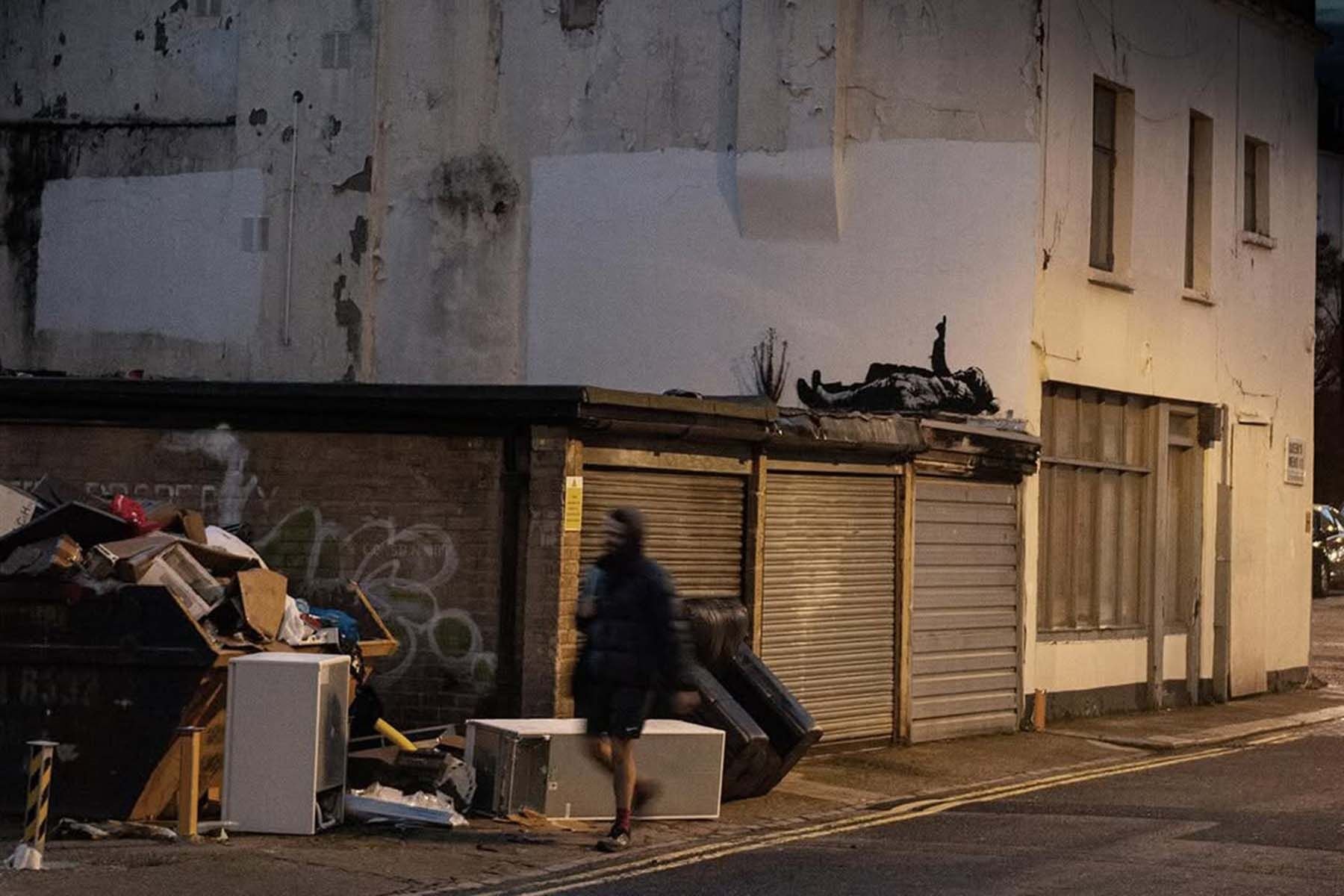 Новая работа анонимного художника Бэнкси