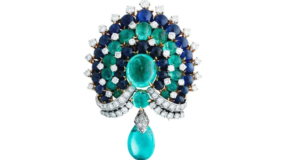 Брошь Bulgari. © Sotheby's