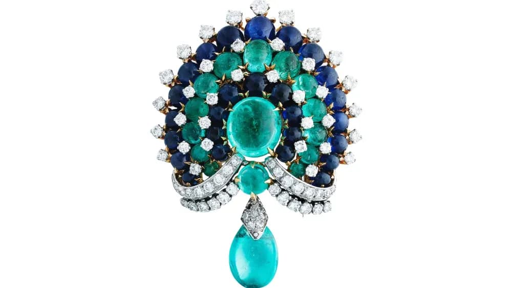 Брошь Bulgari. © Sotheby's