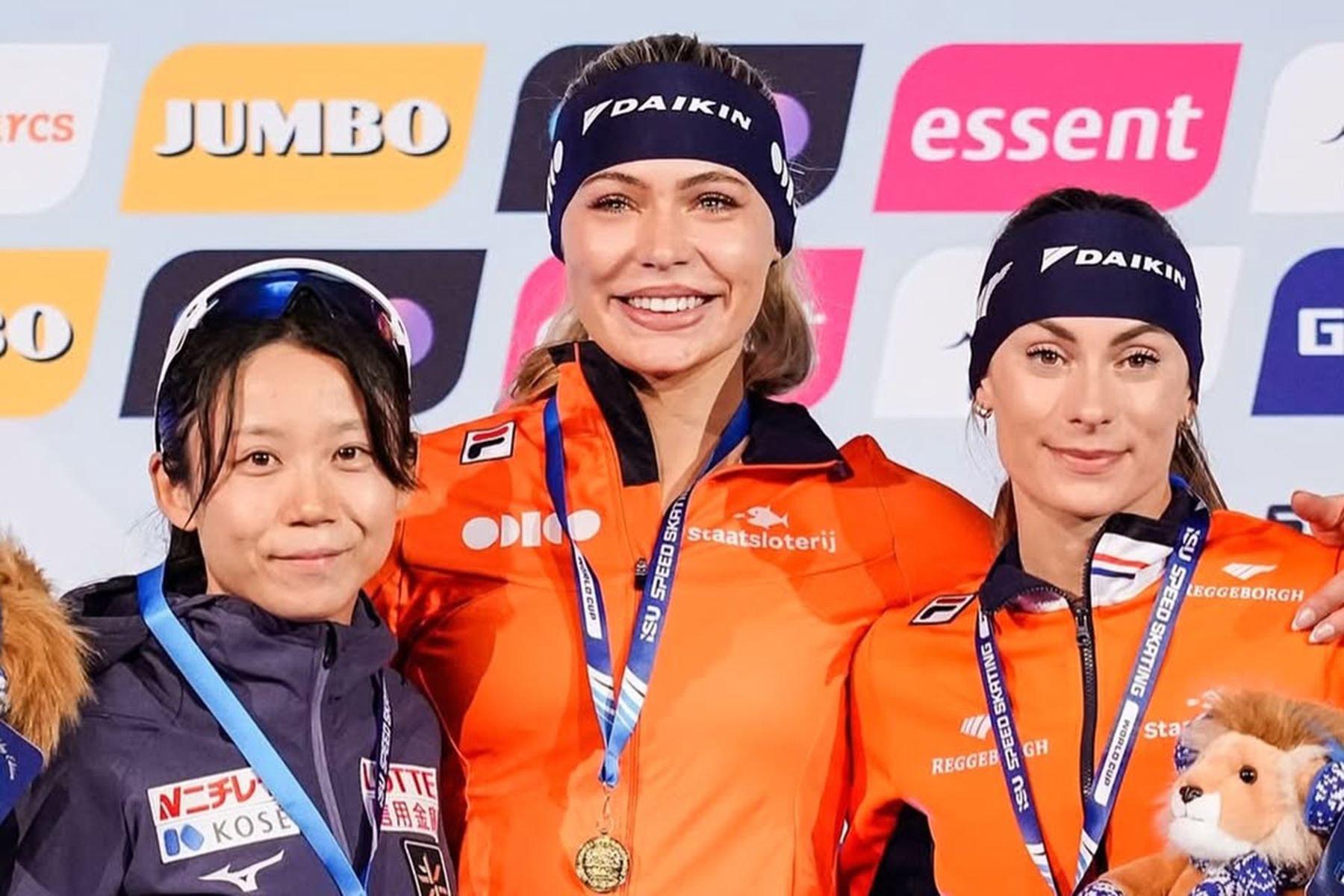 Нидерландская конькобежка Ютта Лердам