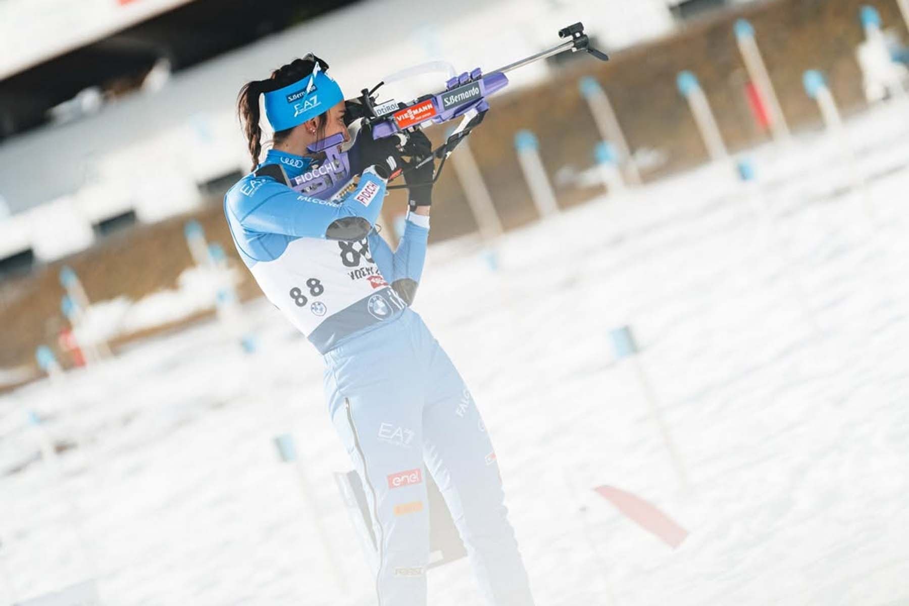 Итальянская биатлонистка Ребекка Пасслер. © rebeccapassler , Instagram