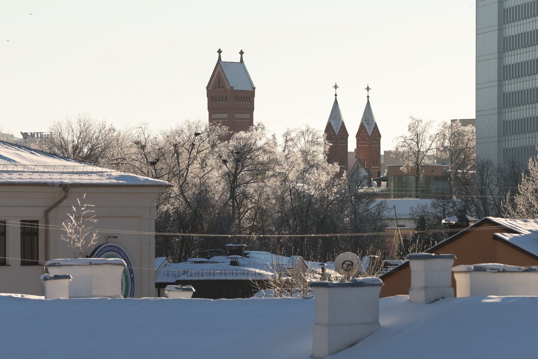 Крыши Минска