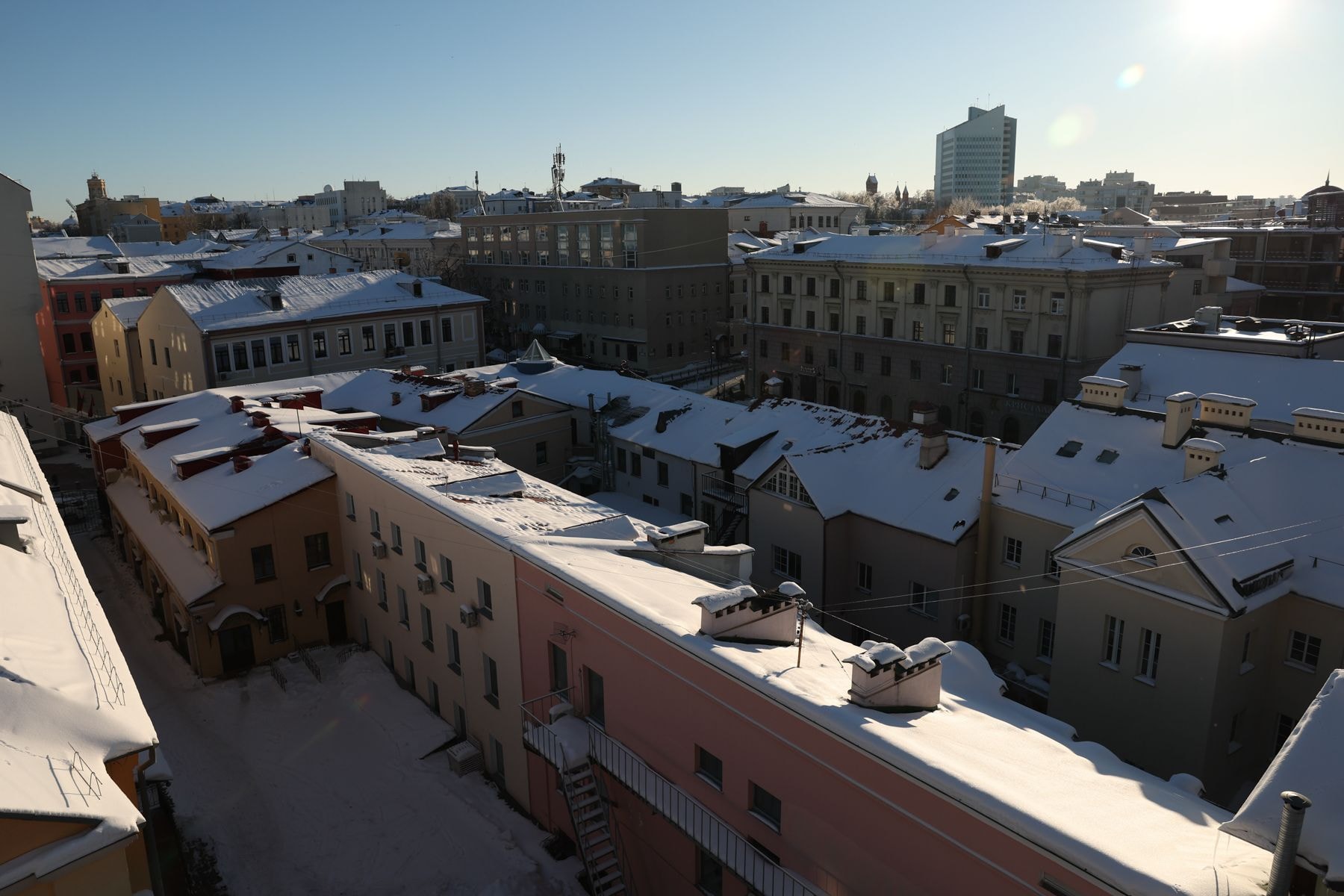 Крыши Минска