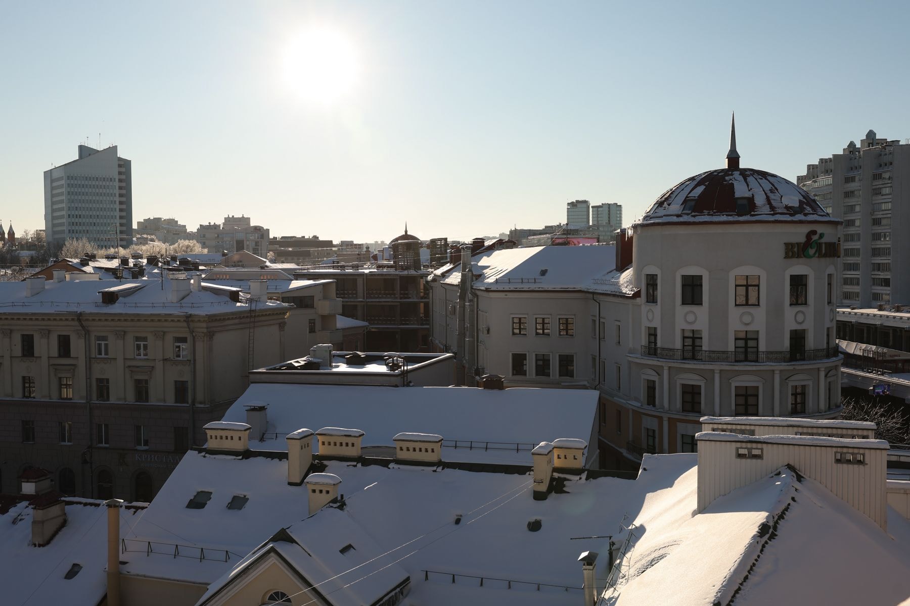 Крыши Минска