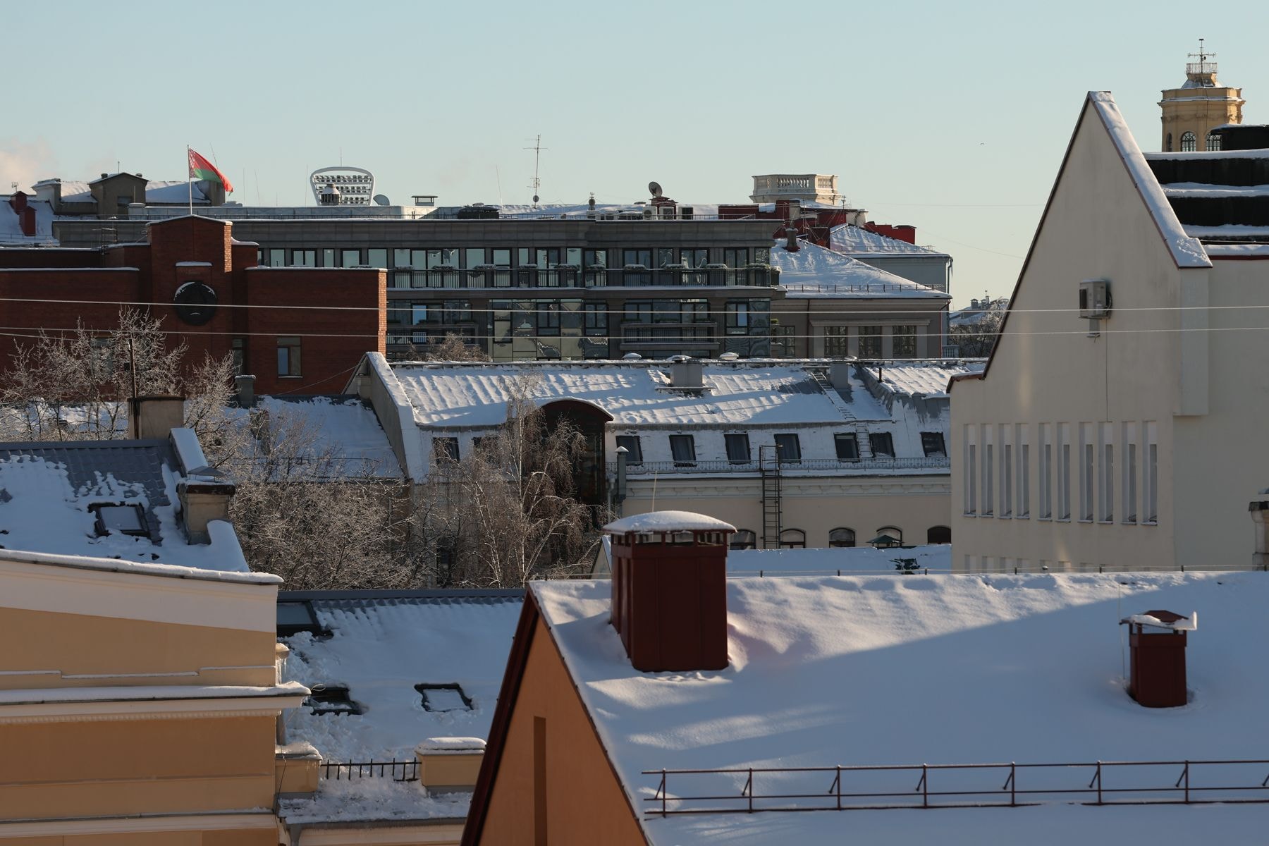 Крыши Минска