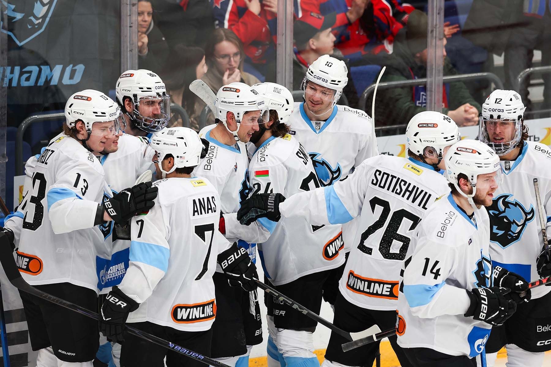 Матч КХЛ между ЦСКА и минским «Динамо». © ПХК ЦСКА Москва, ВКонтакте