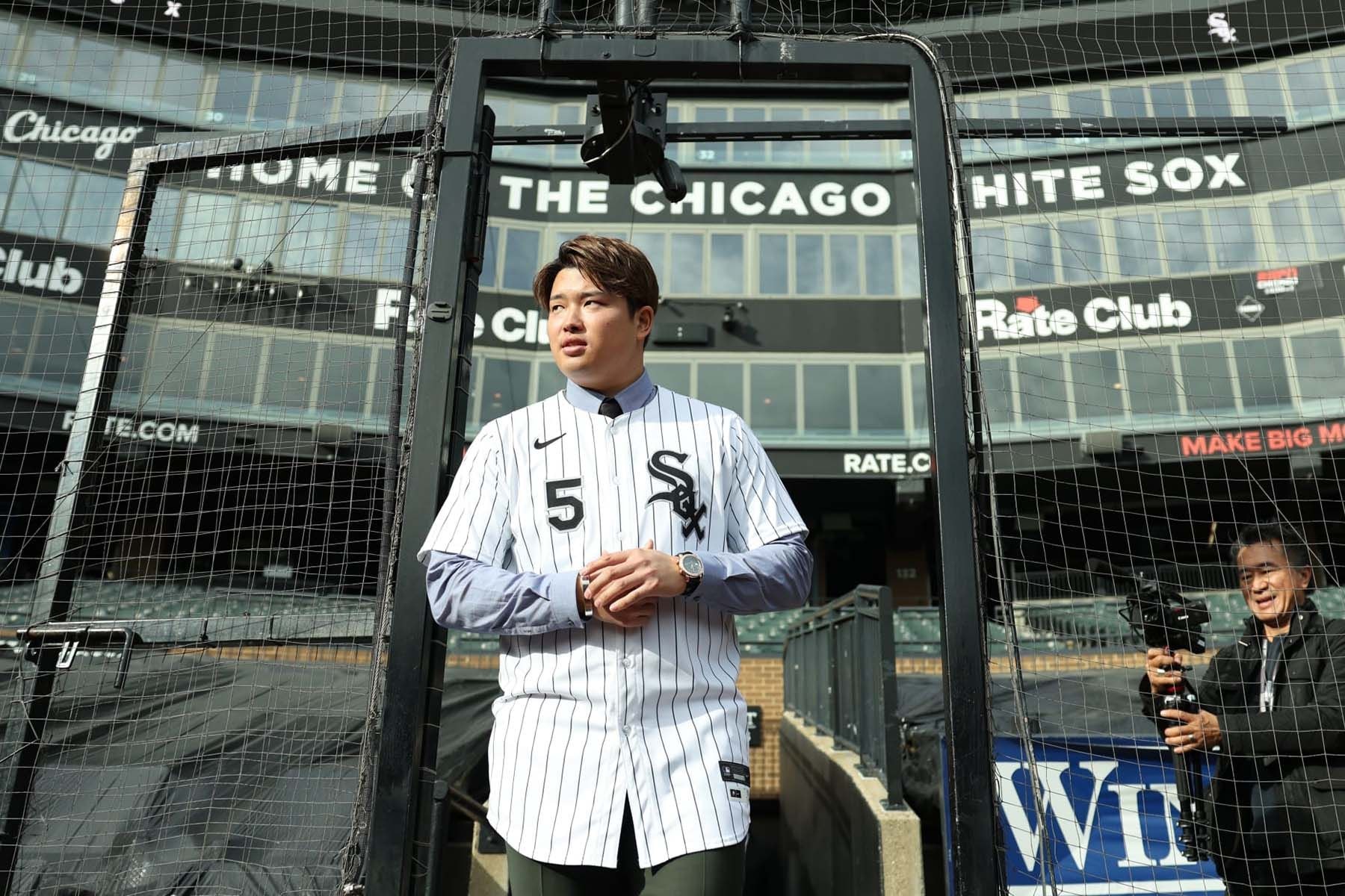 Японский бейсболист «Чикаго Уайт Сокс» Мунетака Мураками. © MLB Advanced Media, LP